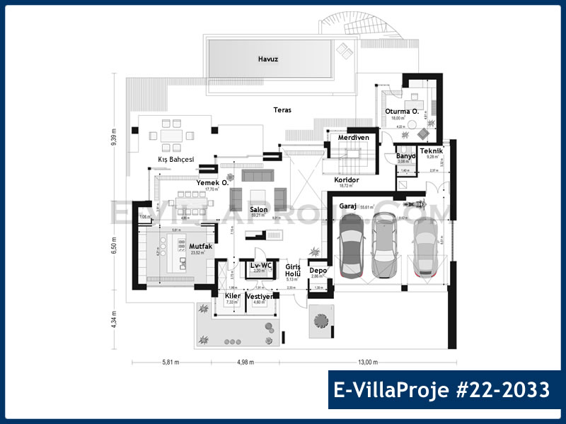 Model 22-2033 — 481 m², 2 Kat thumbnail 2