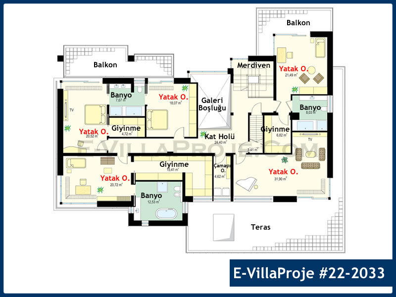 Model 22-2033 — 481 m², 2 Kat thumbnail 3