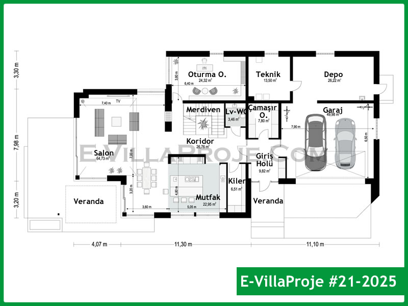 Model 21-2025 — 507 m², 2 Kat thumbnail 2