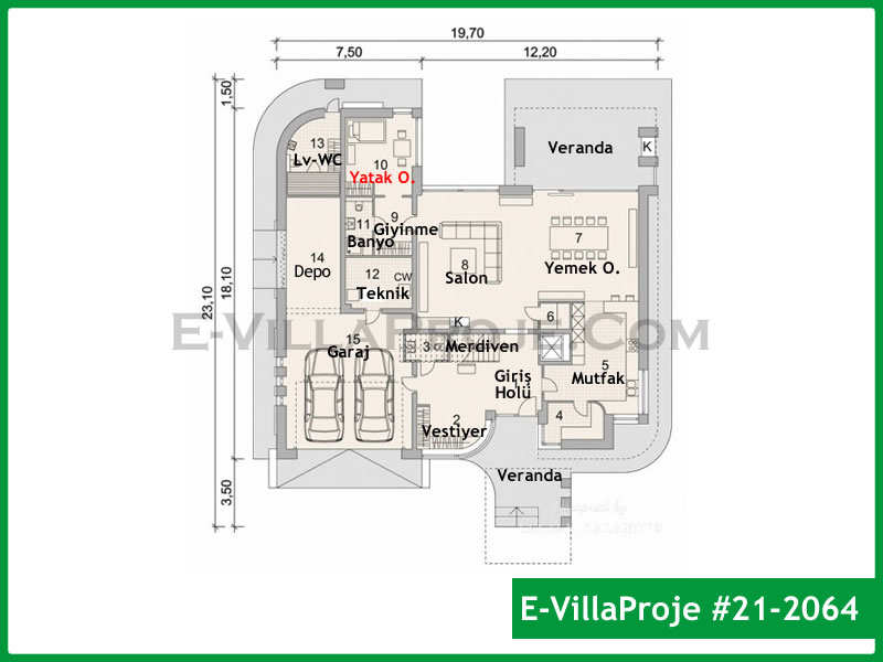 Model 21-2064 — 526 m², 2 storeys thumbnail 2