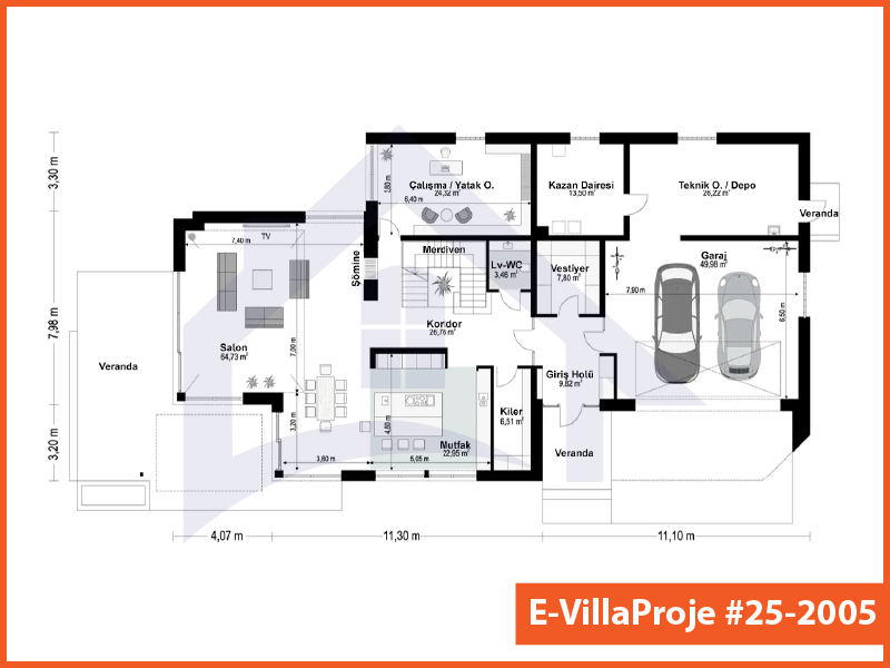 Model 25-2005 — 757 m², 2 Kat thumbnail 2