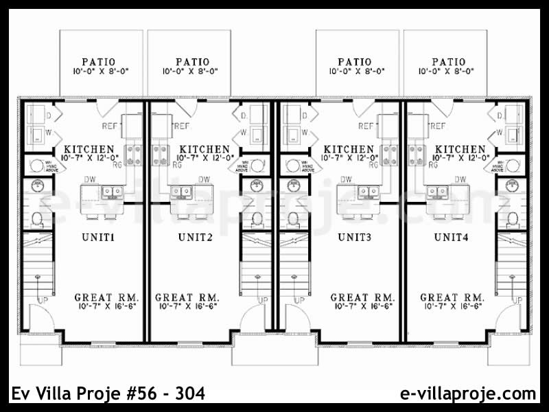 Model 56-304 — 75 m², 2 Kat thumbnail 2