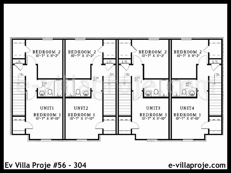 Model 56-304 — 75 m², 2 Kat thumbnail 3