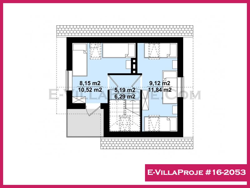 Model 16-2053 — 77 m², 2 Kat thumbnail 3