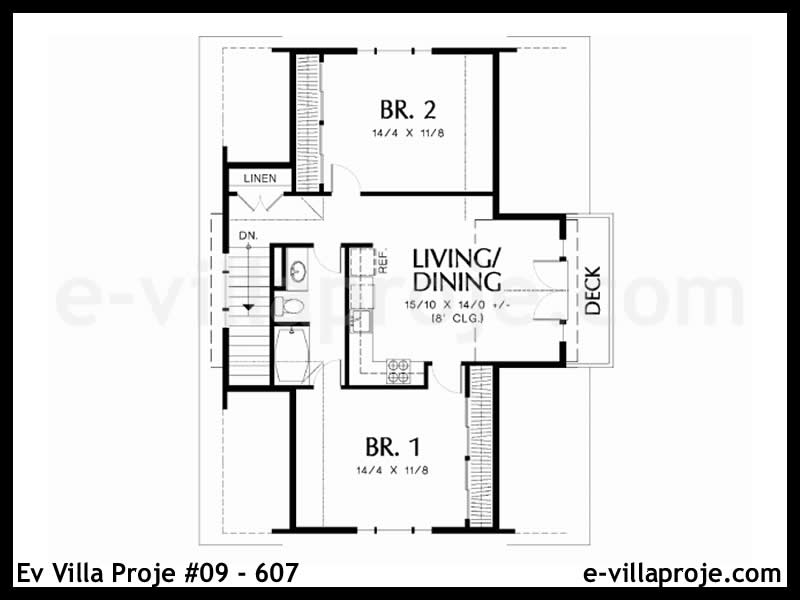 Model 09-607 — 82 m², 2 Kat thumbnail 3