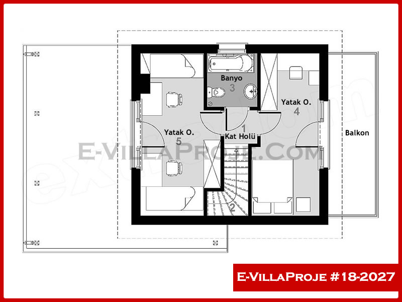 Model 18-2027 — 92 m², 2 Kat thumbnail 3