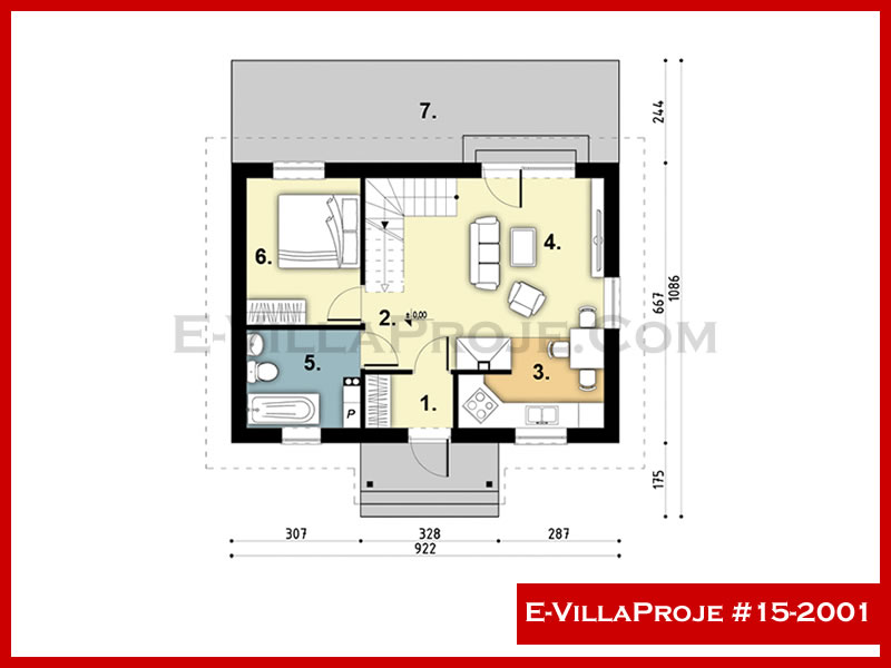 Model 15-2001 — 93 m², 2 Kat thumbnail 2