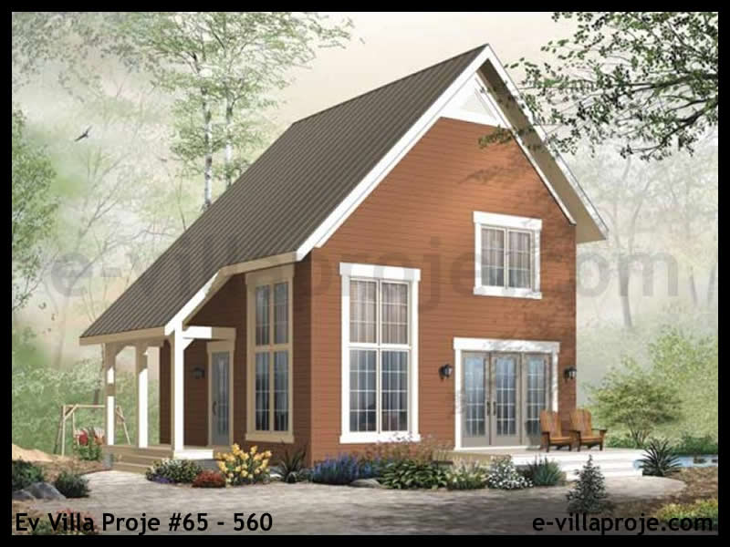 Modell 65-560 — 95 m², 2 Geschosse