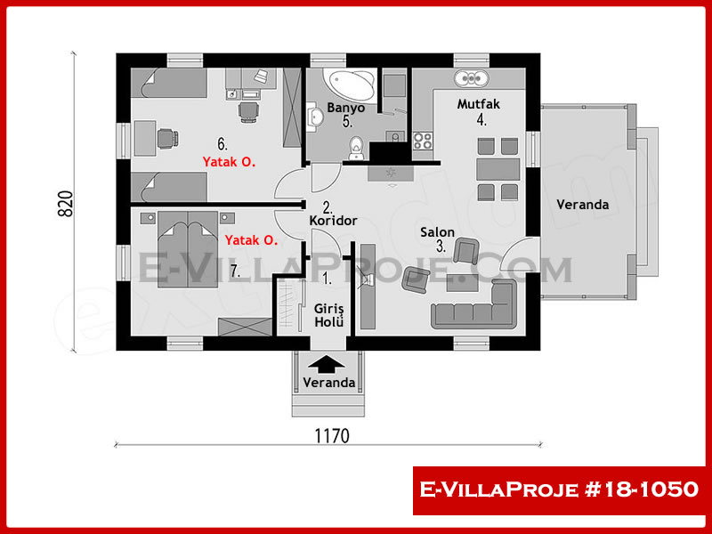 Model 18-1050 — 96 m², 1 Kat thumbnail 2
