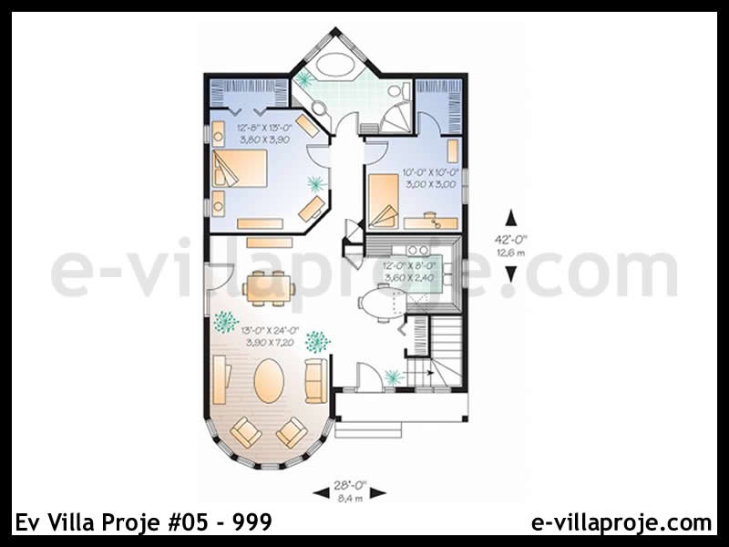 Model 05-999 — 96 m², 1 Kat thumbnail 2