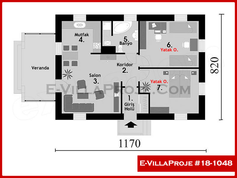 Model 18-1048 — 96 m², 1 Kat thumbnail 2