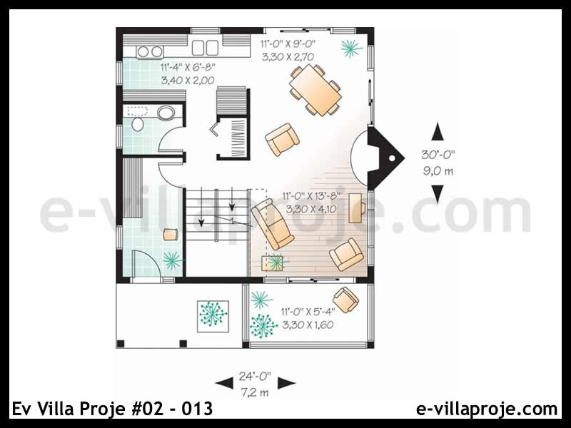 Model 02-013 — 97 m², 2 Kat thumbnail 2