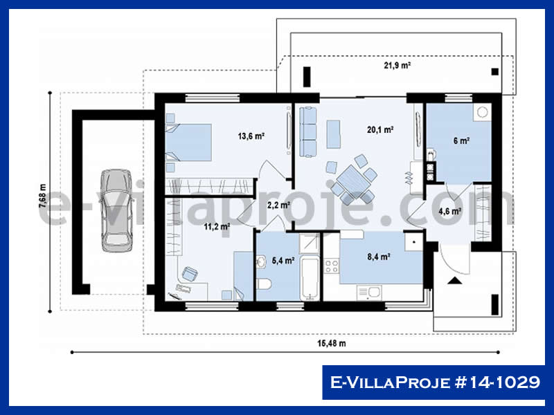 Model 14-1029 — 98 m², 1 Kat thumbnail 2