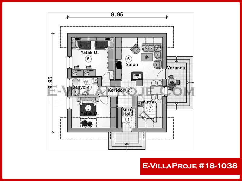 Model 18-1038 — 99 m², 1 Kat thumbnail 2