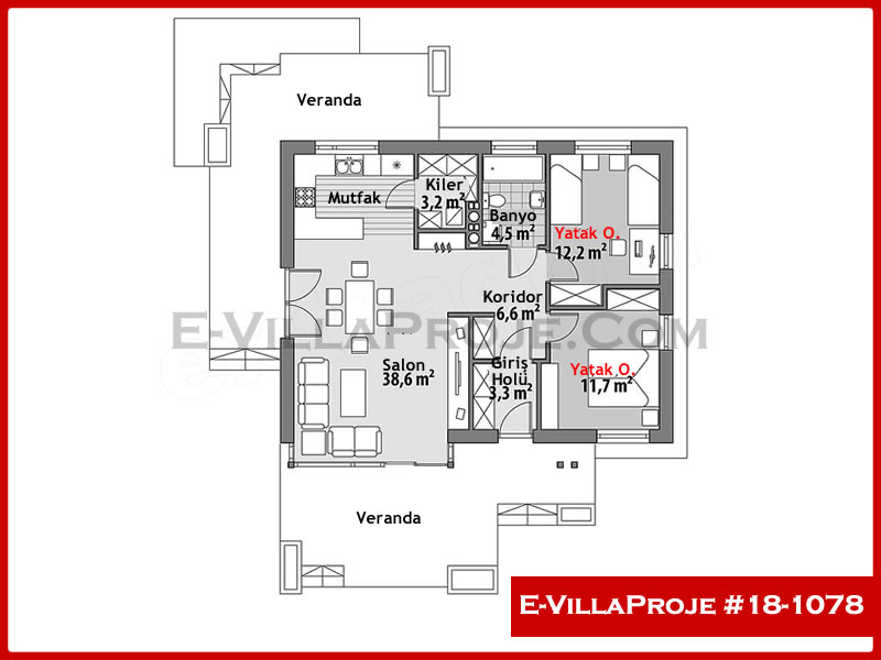 Model 18-1078 — 99 m², 1 Kat thumbnail 2